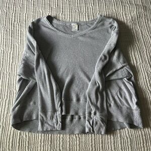 NWOT Waffle Knit Long Sleeve